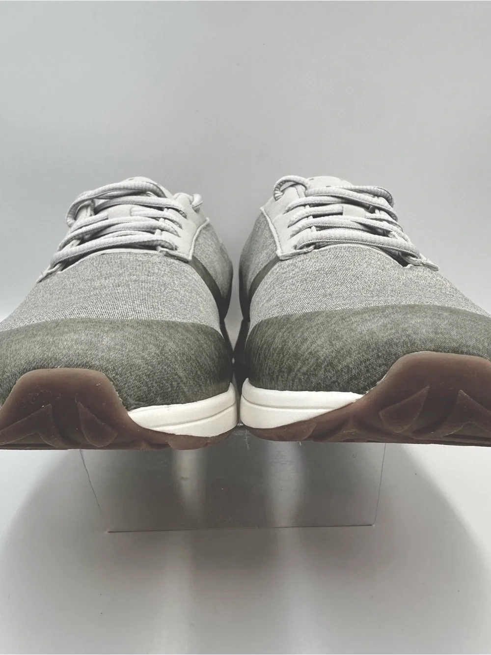 York Athletics The Henry Sweatshirt Runner Grey Heather Sneaker Men 9.5 Women 11